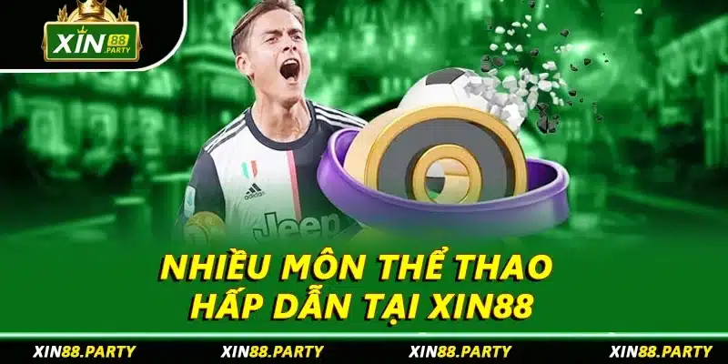 Nhiều môn thể thao hấp dẫn tại XIN88